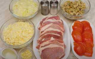 Мясо с сыром запеченное в духовке