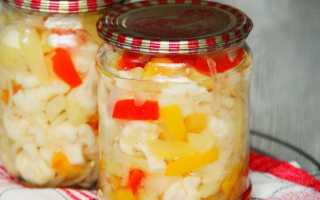 Подборка самых вкусных рецептов салата из цветной капусты на зиму в банках — съедаются моментально